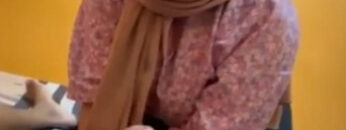 TANTE HIJAB Jilat Kontol Ponakan
